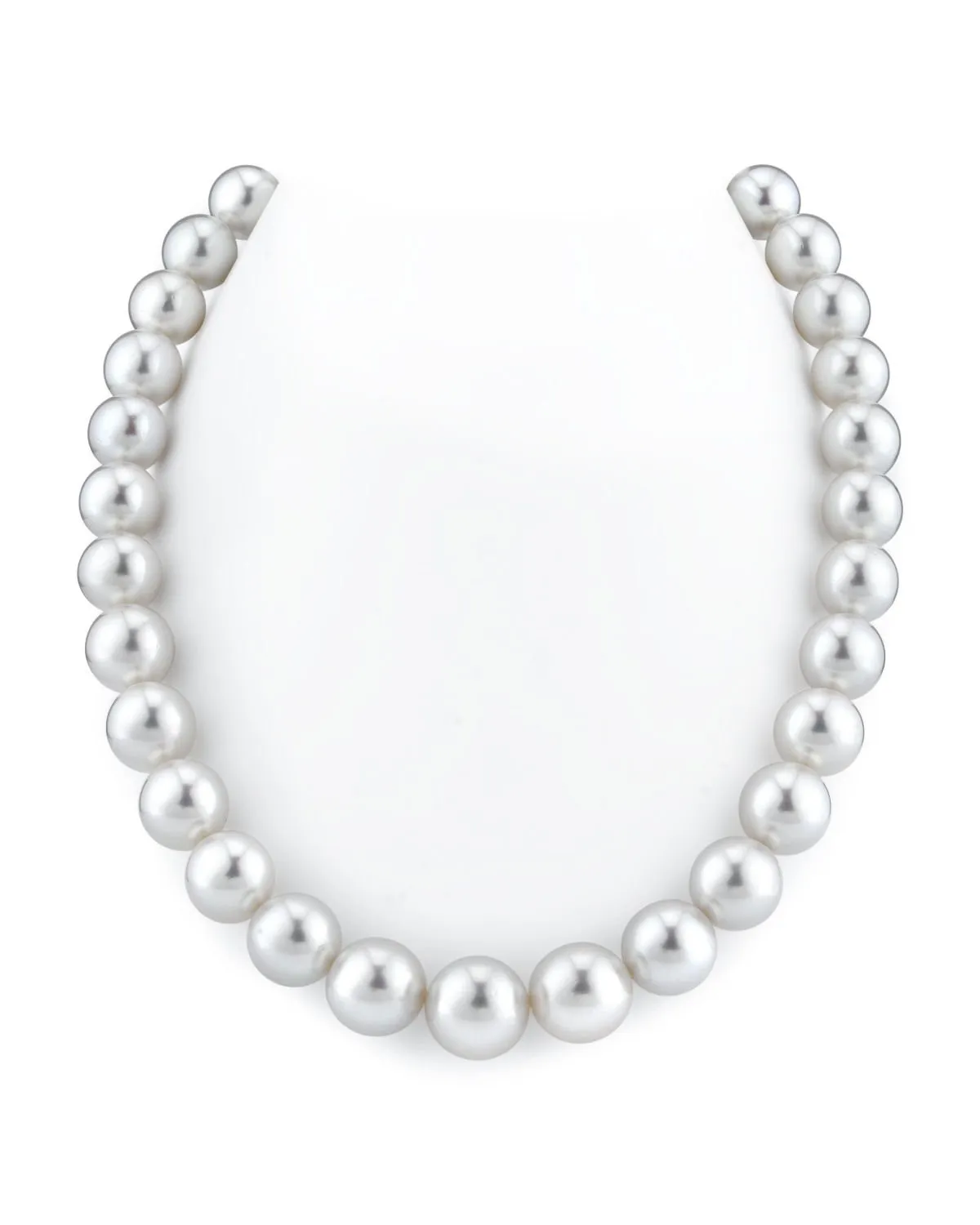 12-15mm White South Sea Pearl Necklace -  AAAA Quality