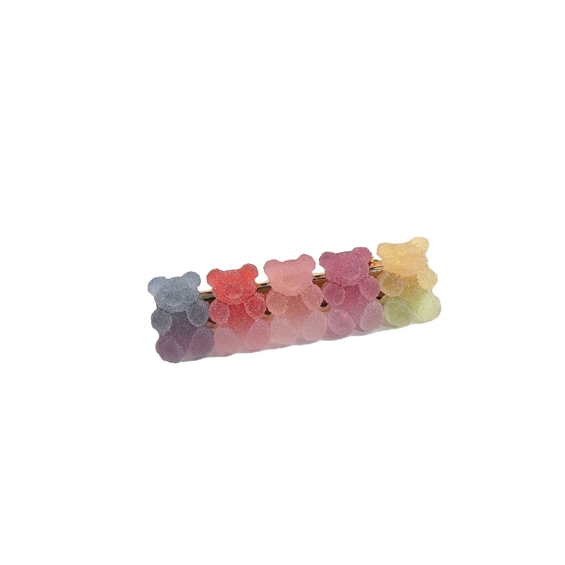 1PC Sugardrop Gummy Bear Hair Clips