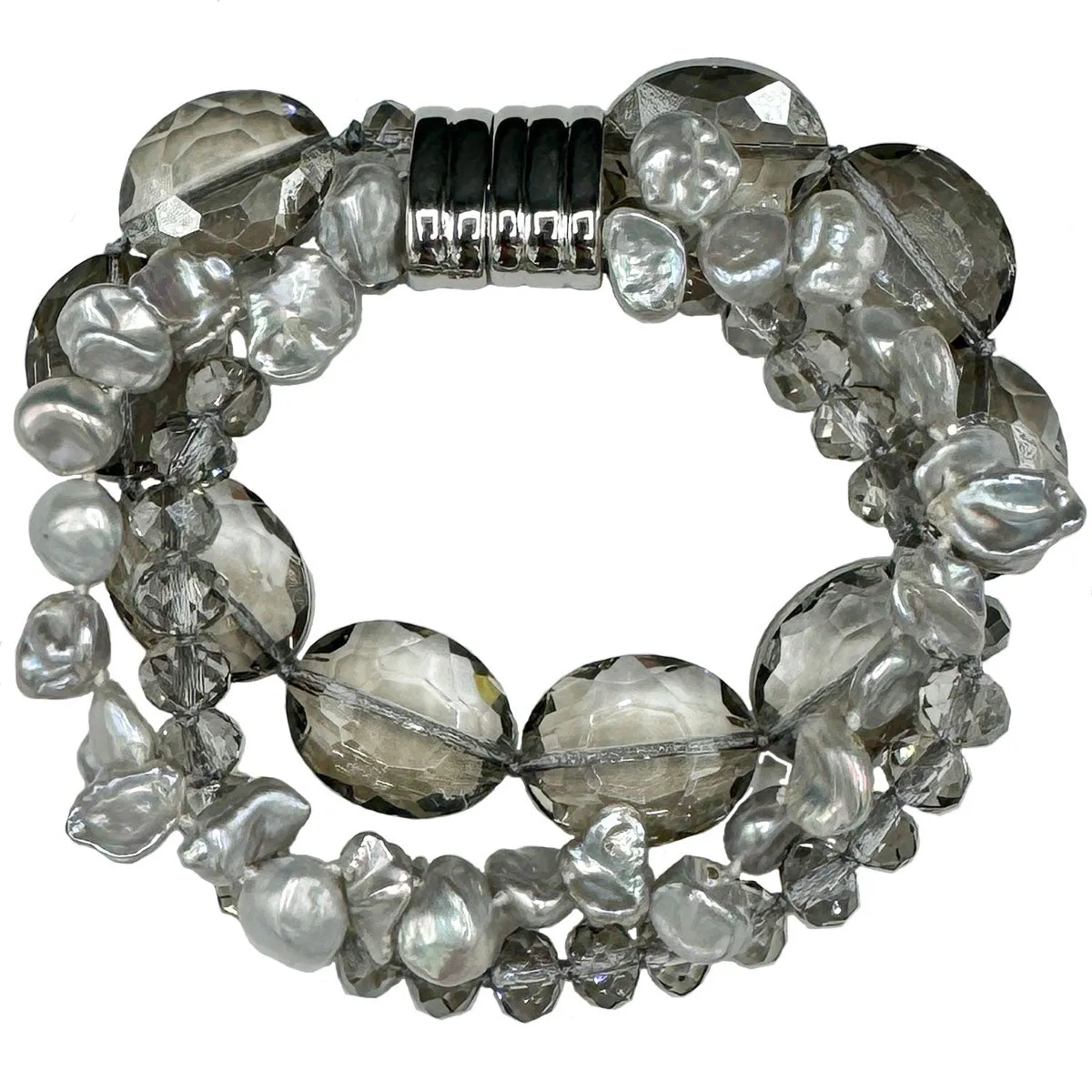 245-GRAPHITE-S | THE REGENCY BRACELET IN GRAPHITE