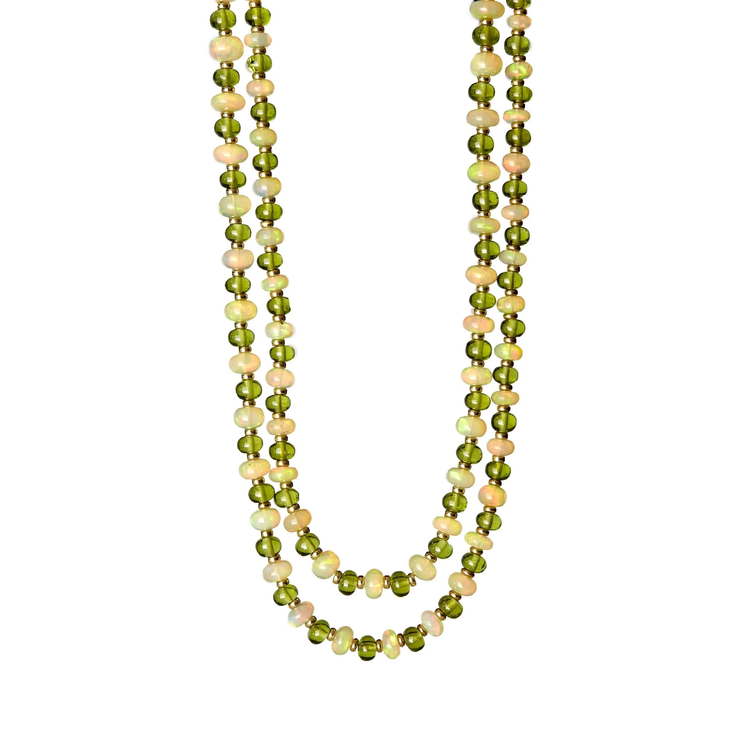 36 inch Mogul Bead Necklace