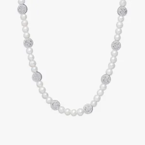 6MM Smiley Pearl Necklace