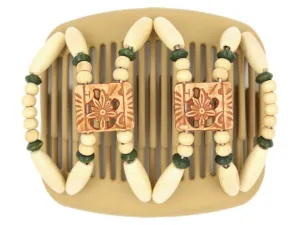 African Butterfly Hair Comb - Dupla Blonde 73