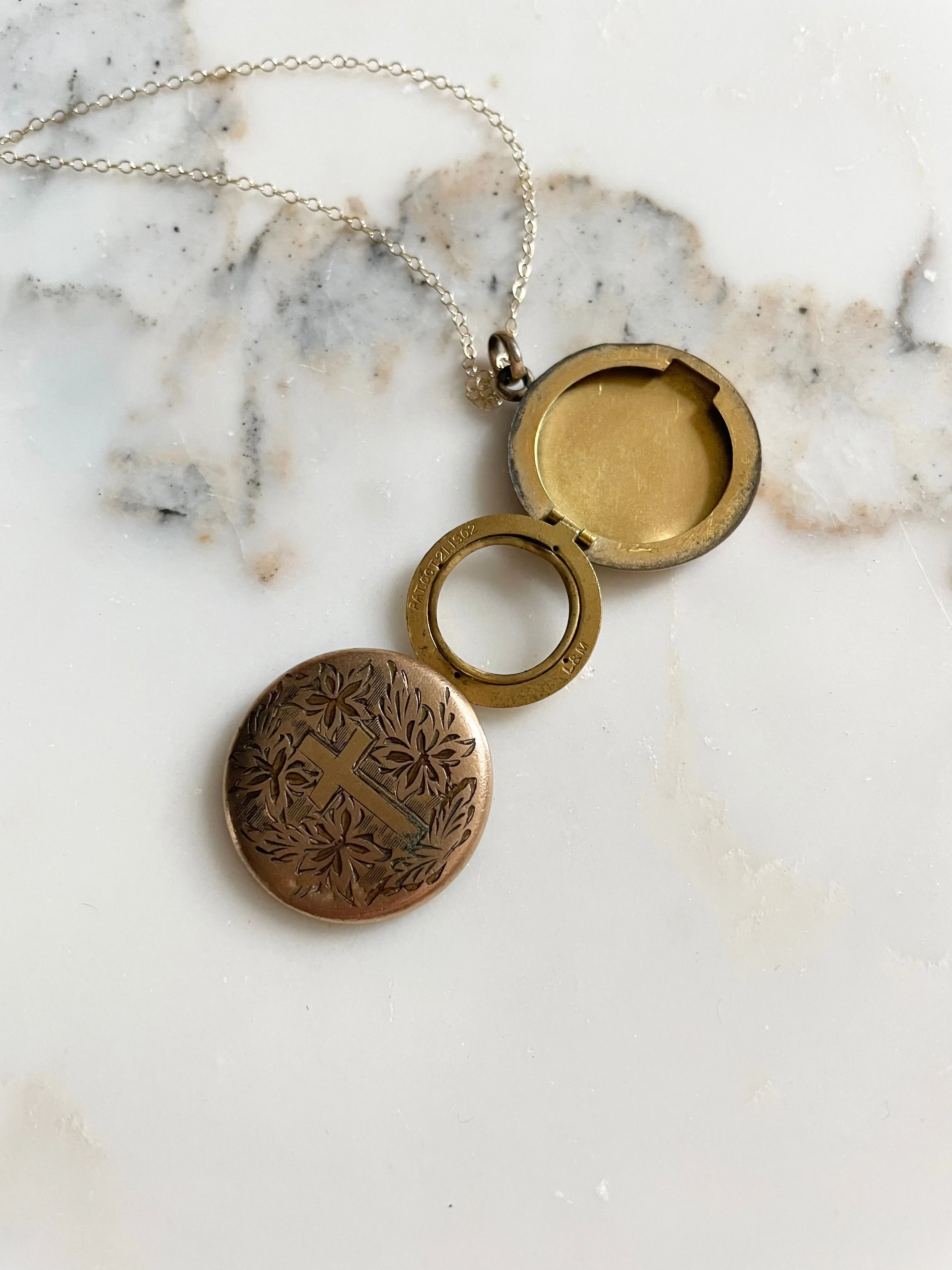 Antique Victorian Cross Locket