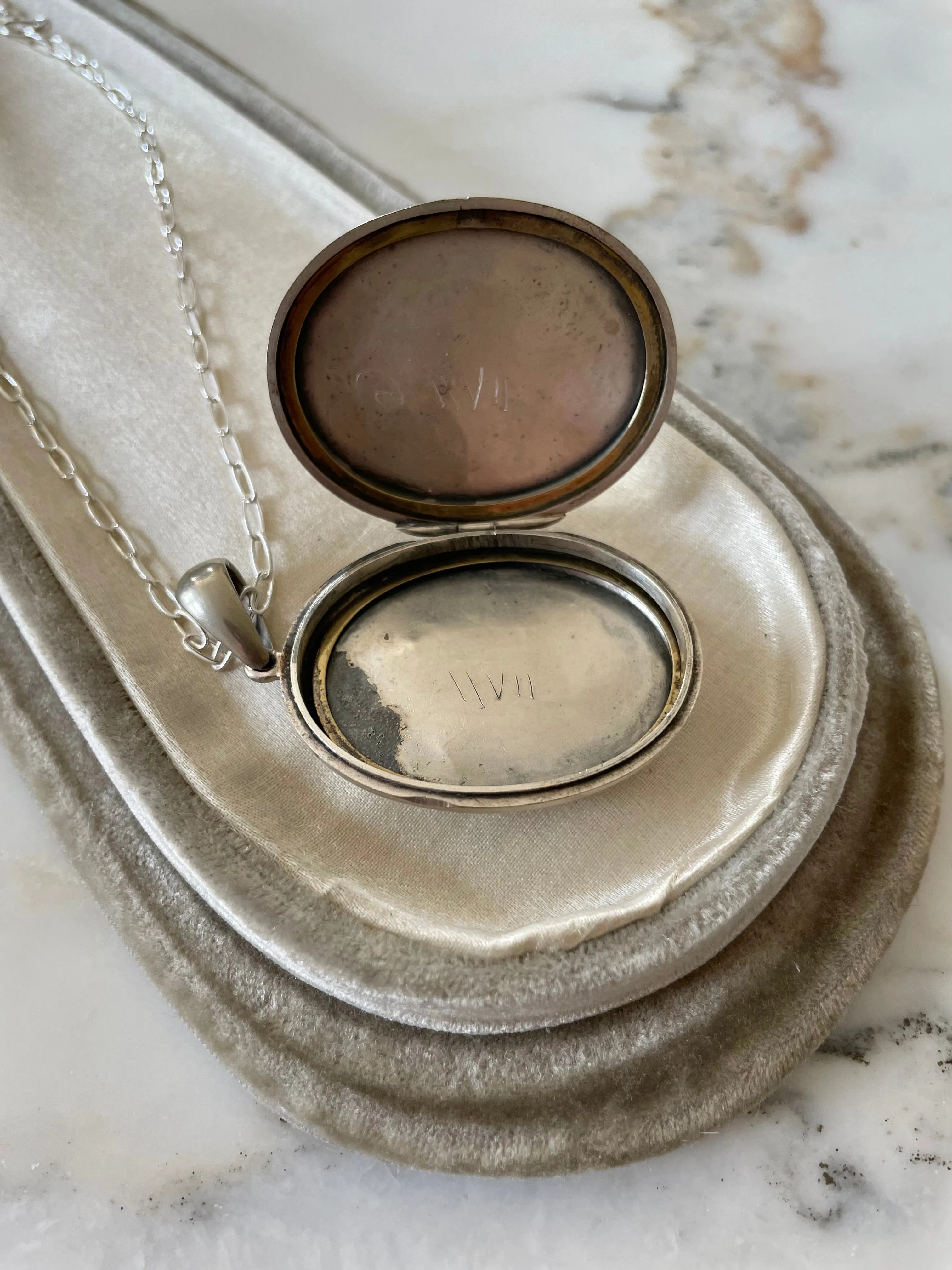 Antique Victorian Sterling Locket