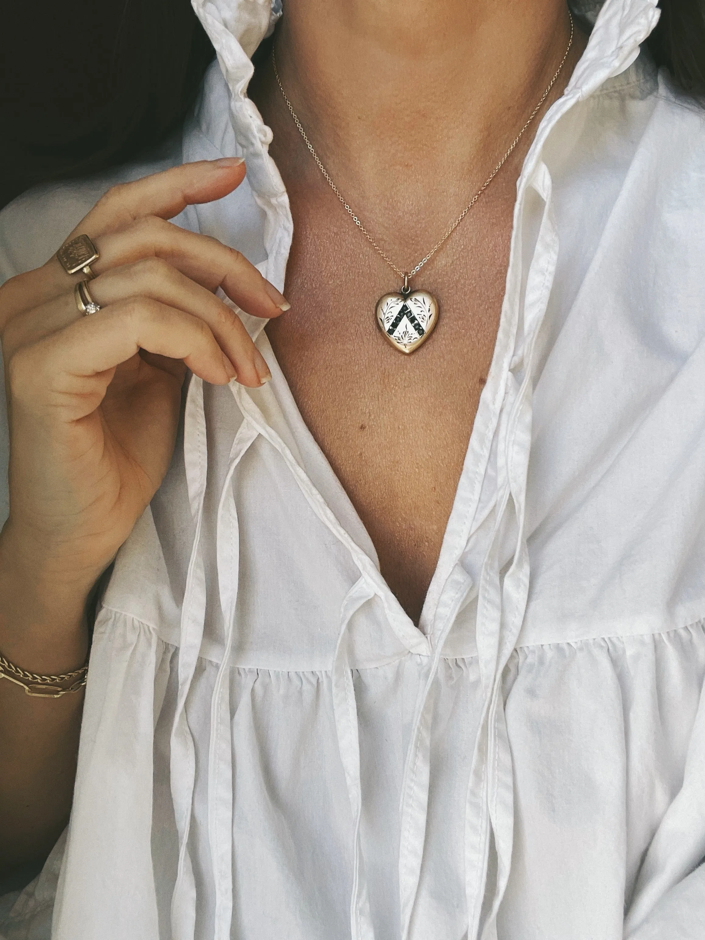 Blackheart Antique Victorian Locket