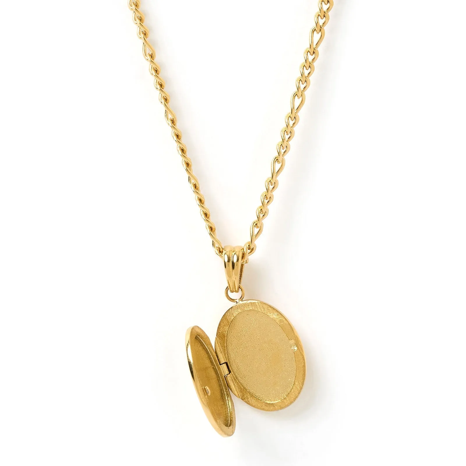 Classic Gold Locket Necklace