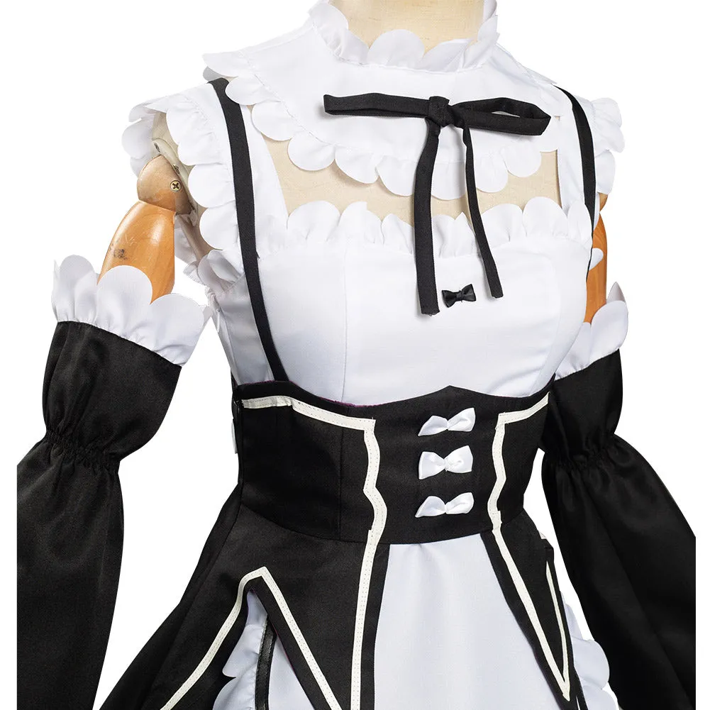 Cosplay Rem Outfit Cosplay Costume