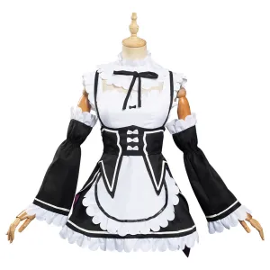 Cosplay Rem Outfit Cosplay Costume