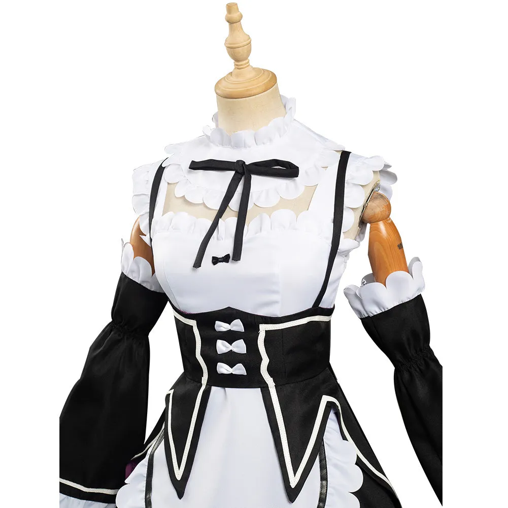 Cosplay Rem Outfit Cosplay Costume