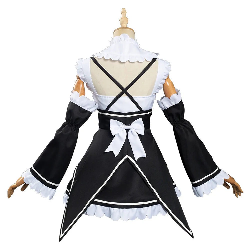 Cosplay Rem Outfit Cosplay Costume