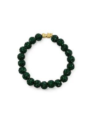 DARK GREEN SWAROVSKI BRACELET