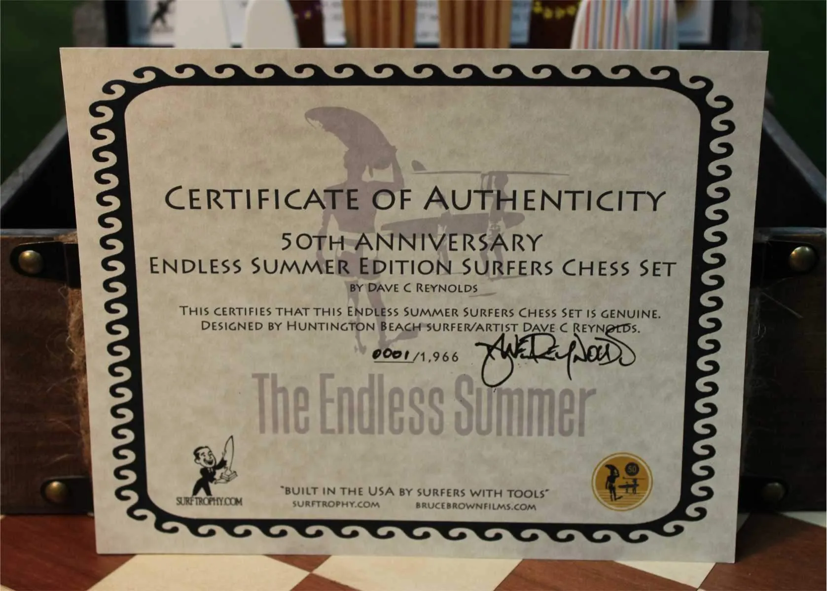 Dave Reynolds Special Edition Endless Summer Chess Set