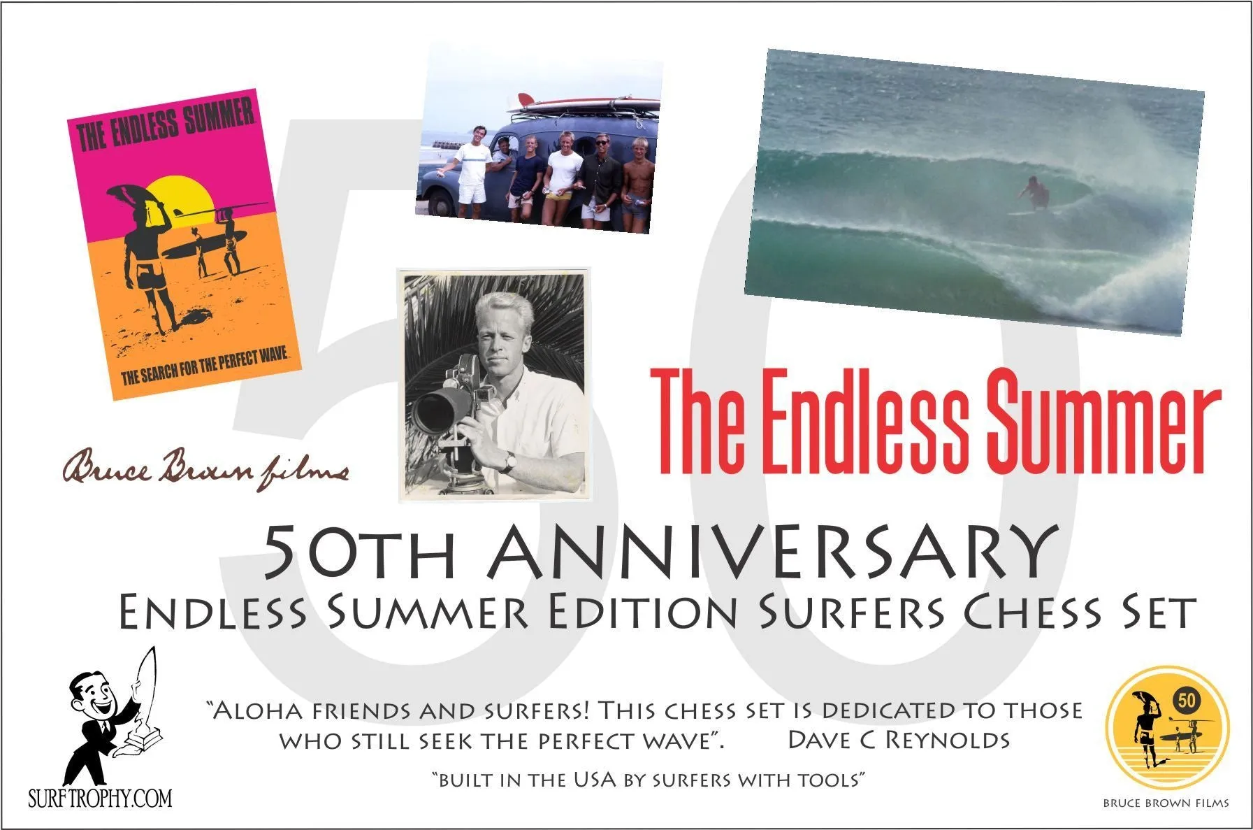 Dave Reynolds Special Edition Endless Summer Chess Set