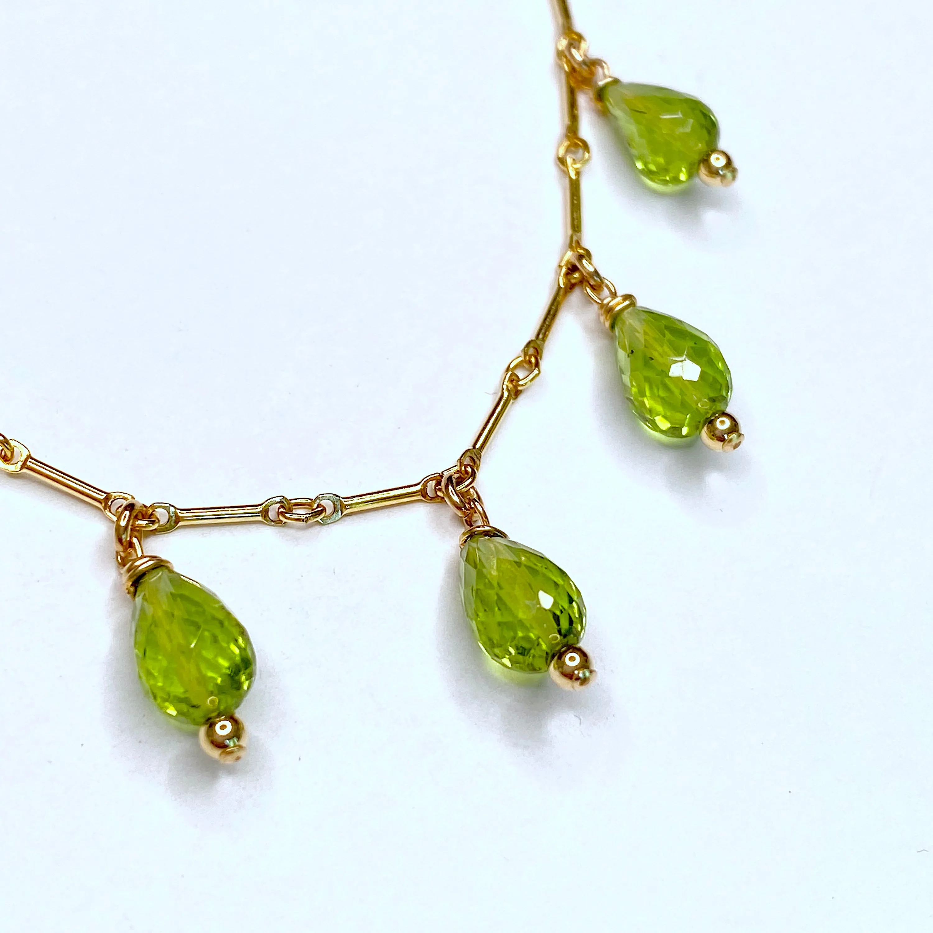 Diana necklace - Peridot