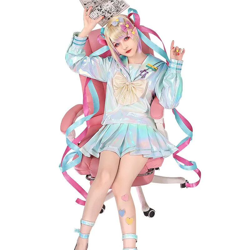 DokiDoki-SR Game NEEDY GIRL OVERDOSE Cosplay KAngel Cospaly Costume Game