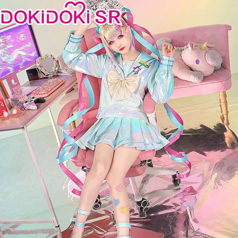 DokiDoki-SR Game NEEDY GIRL OVERDOSE Cosplay KAngel Cospaly Costume Game