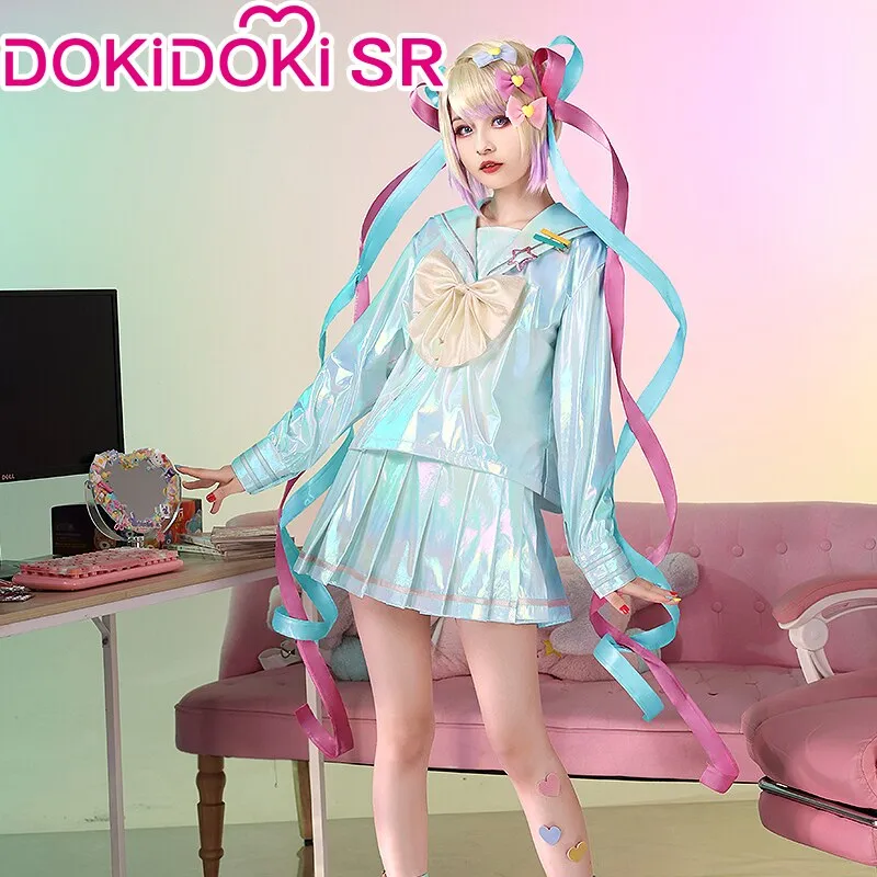 DokiDoki-SR Game NEEDY GIRL OVERDOSE Cosplay KAngel Cospaly Costume Game