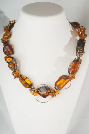 Elemental Amber Necklace