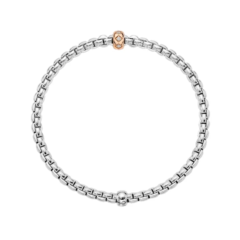 Flex'It Bracelet with Rhombus-Set Diamonds