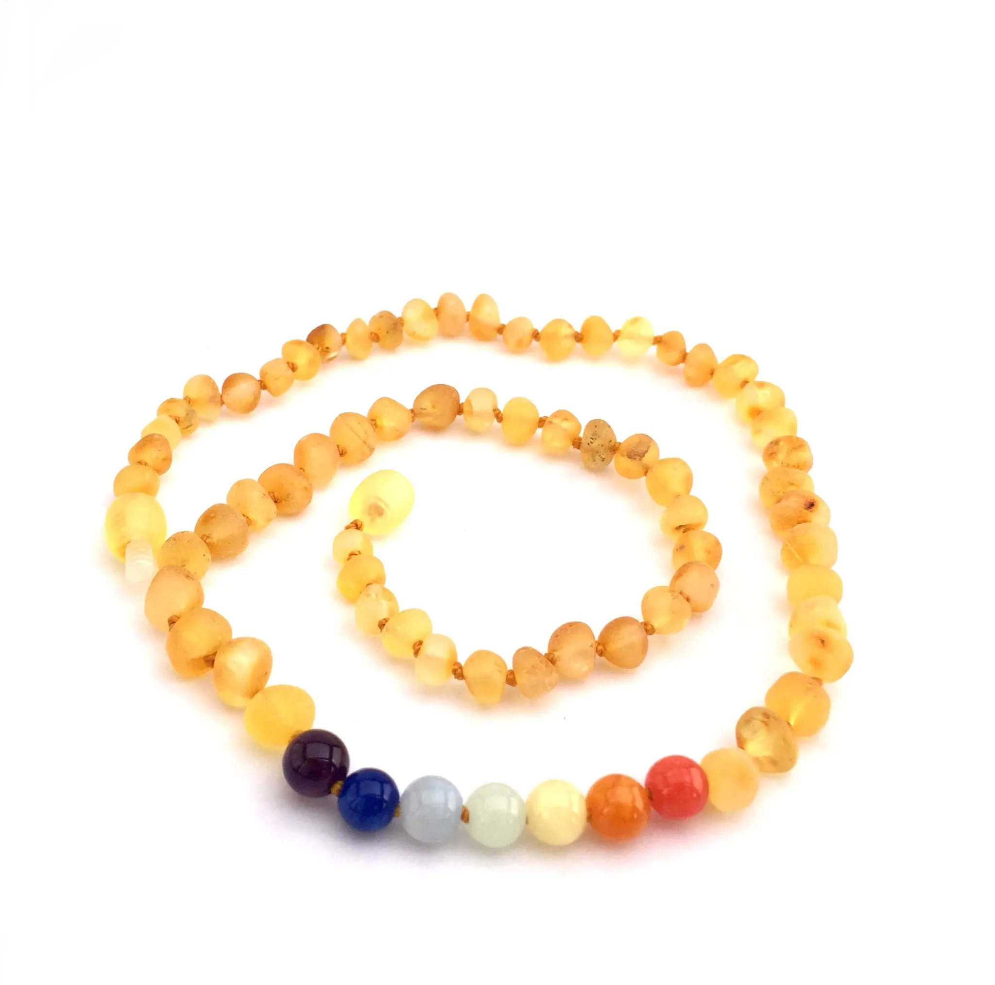 Genuine Baltic Amber/Gemstone Necklace FINAL SALE