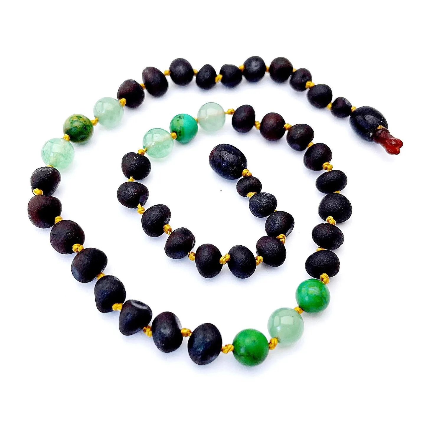 Genuine Baltic Amber/Gemstone Necklace FINAL SALE