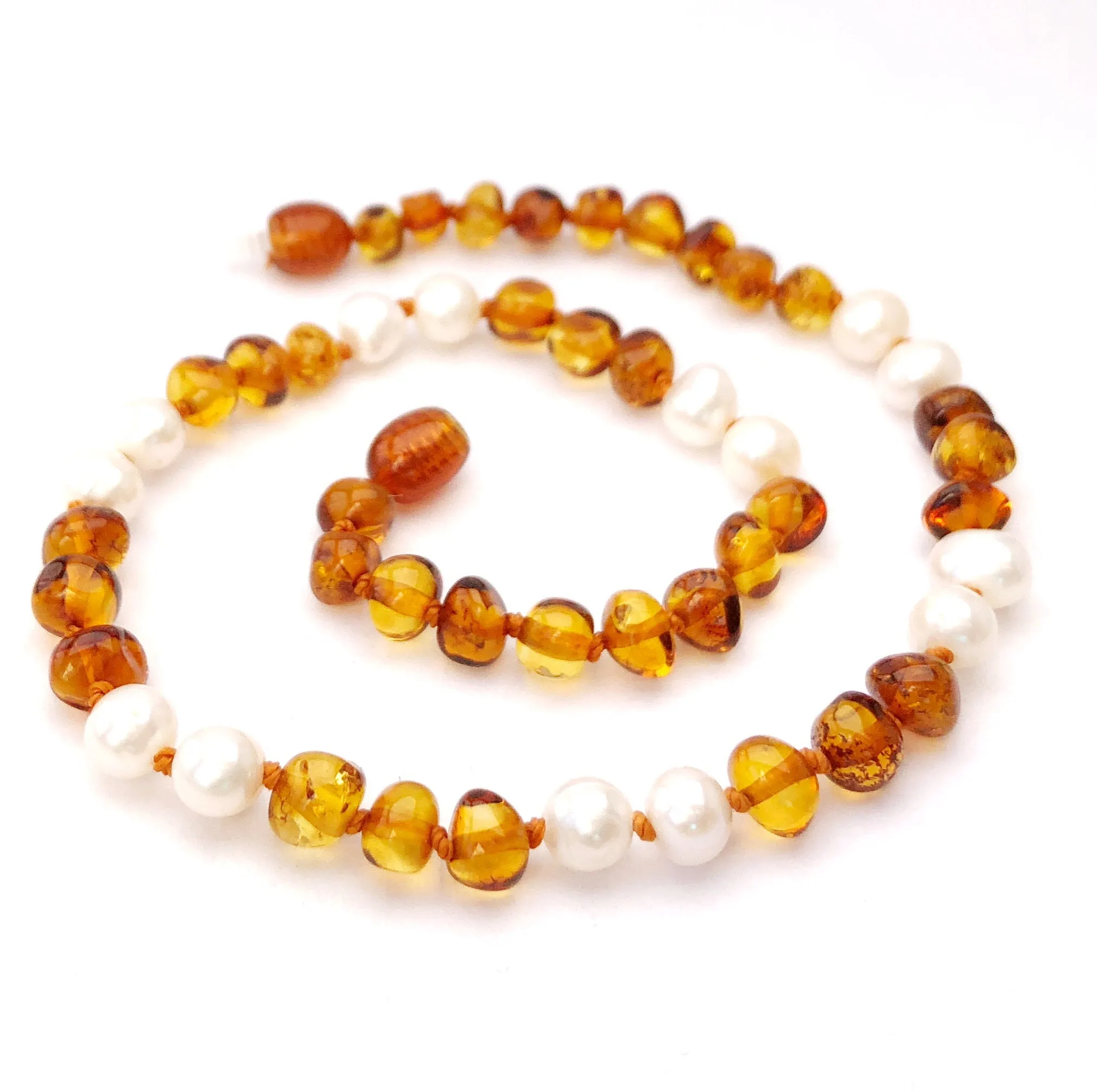 Genuine Baltic Amber/Gemstone Necklace FINAL SALE