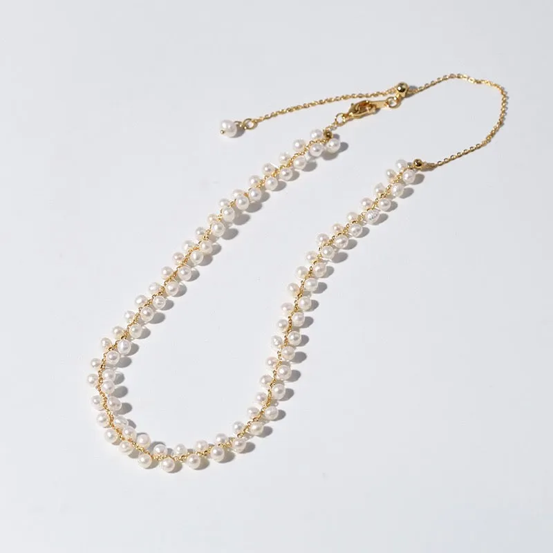 Handwoven Freshwater Pearl Necklace