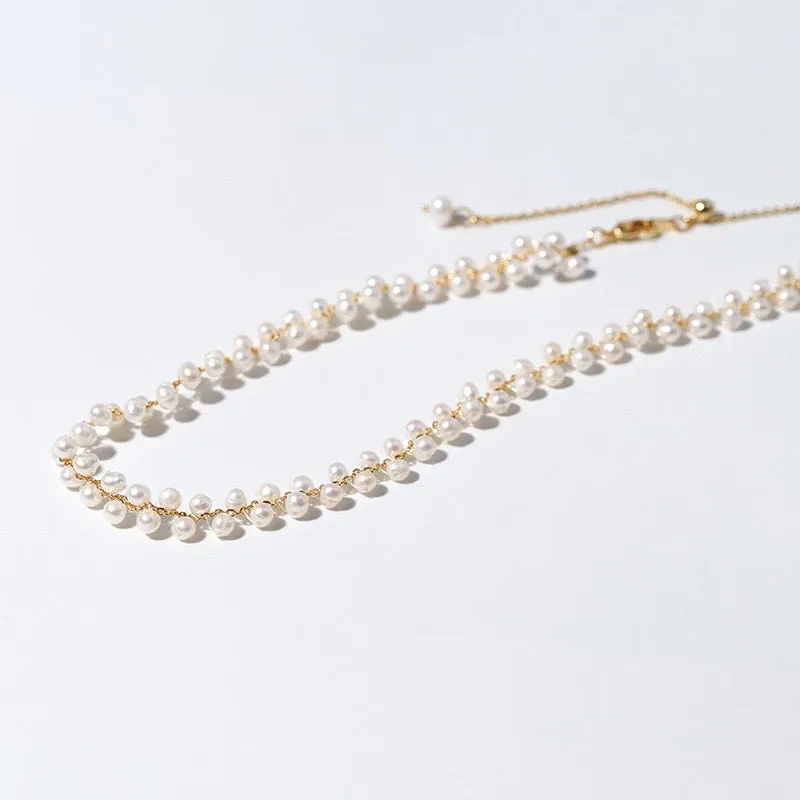 Handwoven Freshwater Pearl Necklace