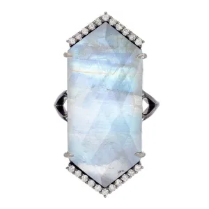 Hayden Ring Silver Moonstone