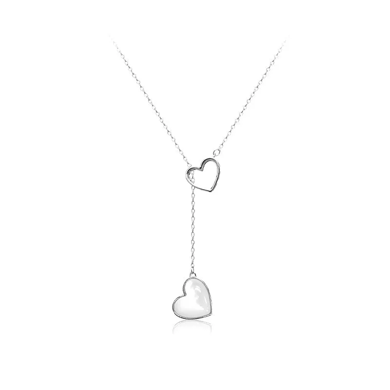 Heart Mother of Pearl Necklace