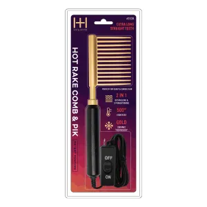 Hot & Hotter Ceramic Hot Rake Comb & Pik