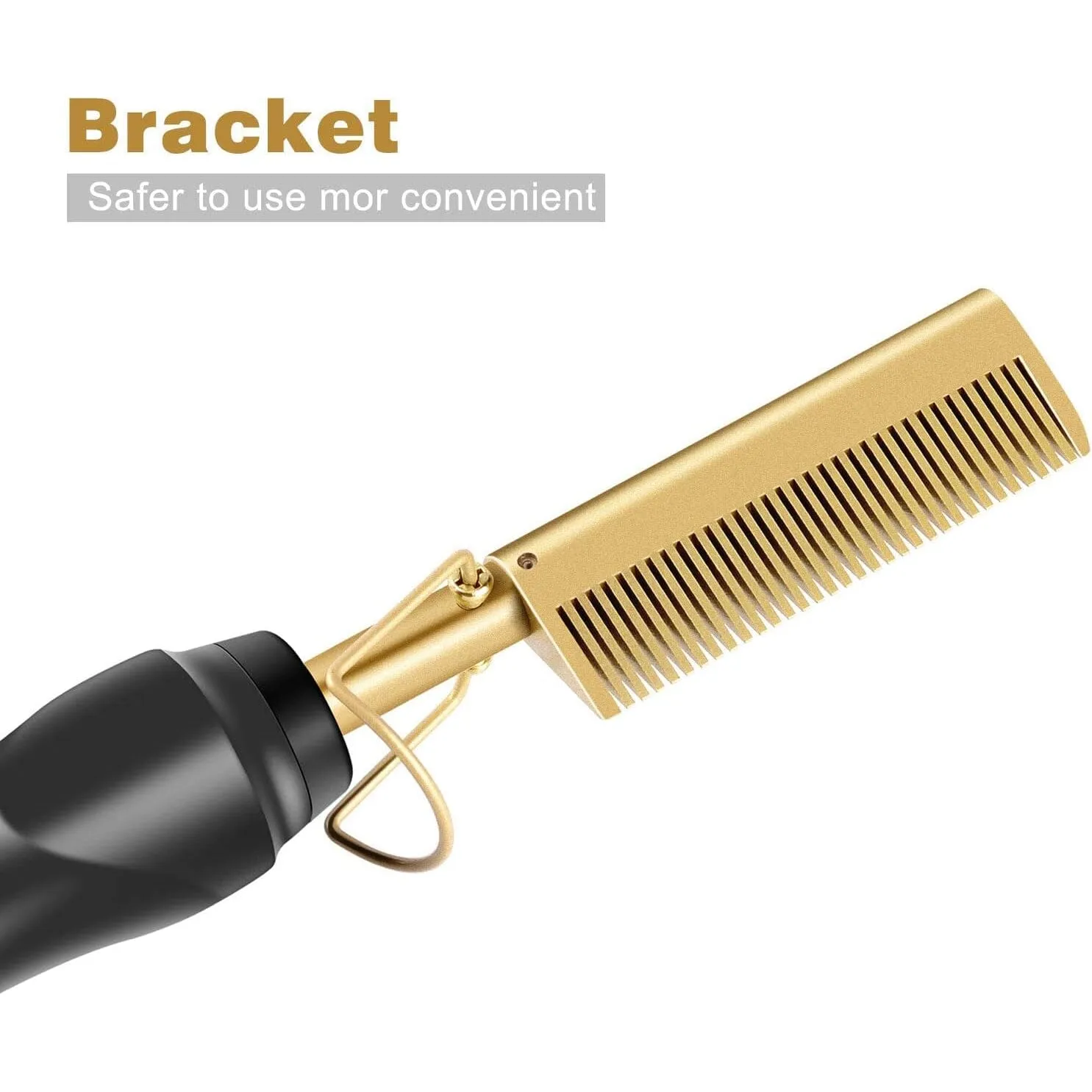 Hot Comb Hair Straightener Comb