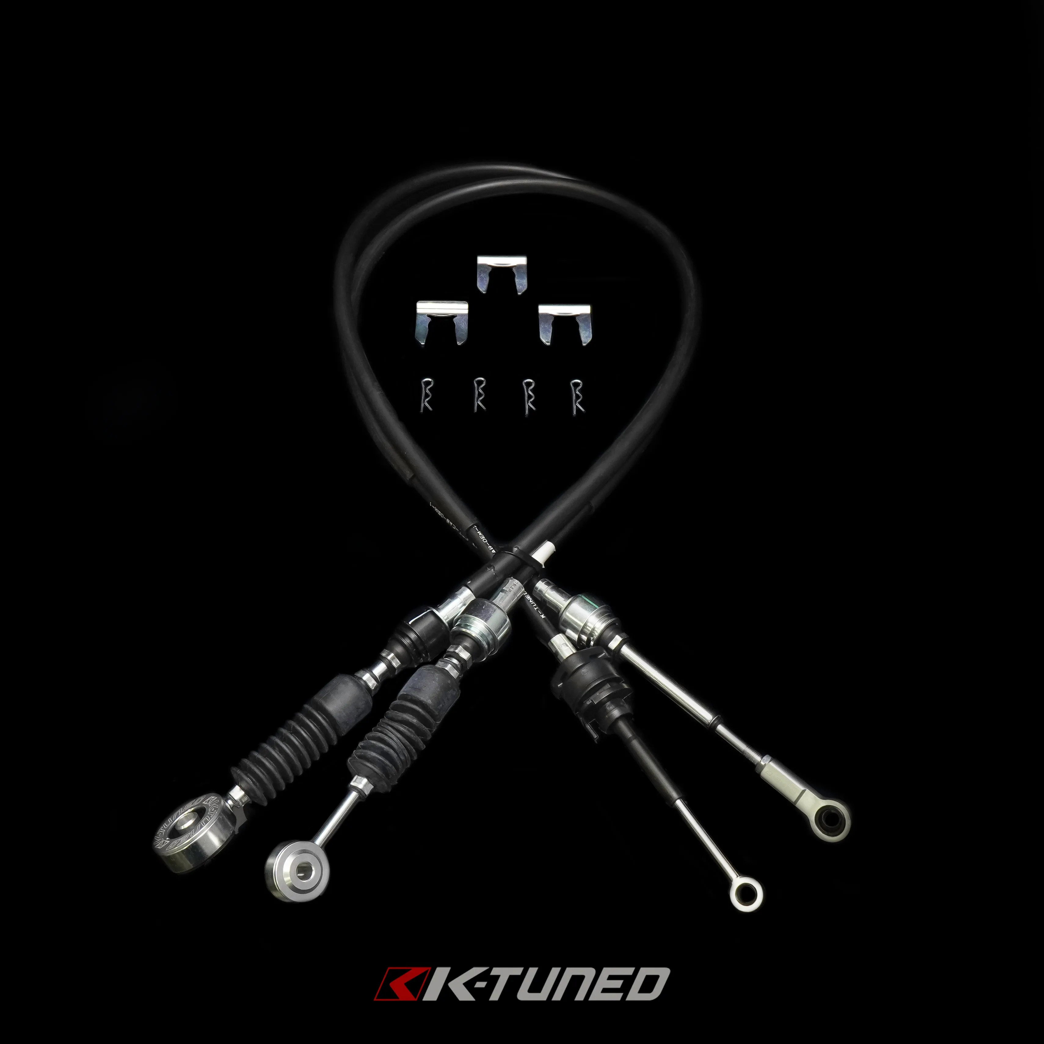 K-Tuned Shifter Cables RSX Style - OEM Spec w/Spherical Bushing - SFT-CAB-OEM