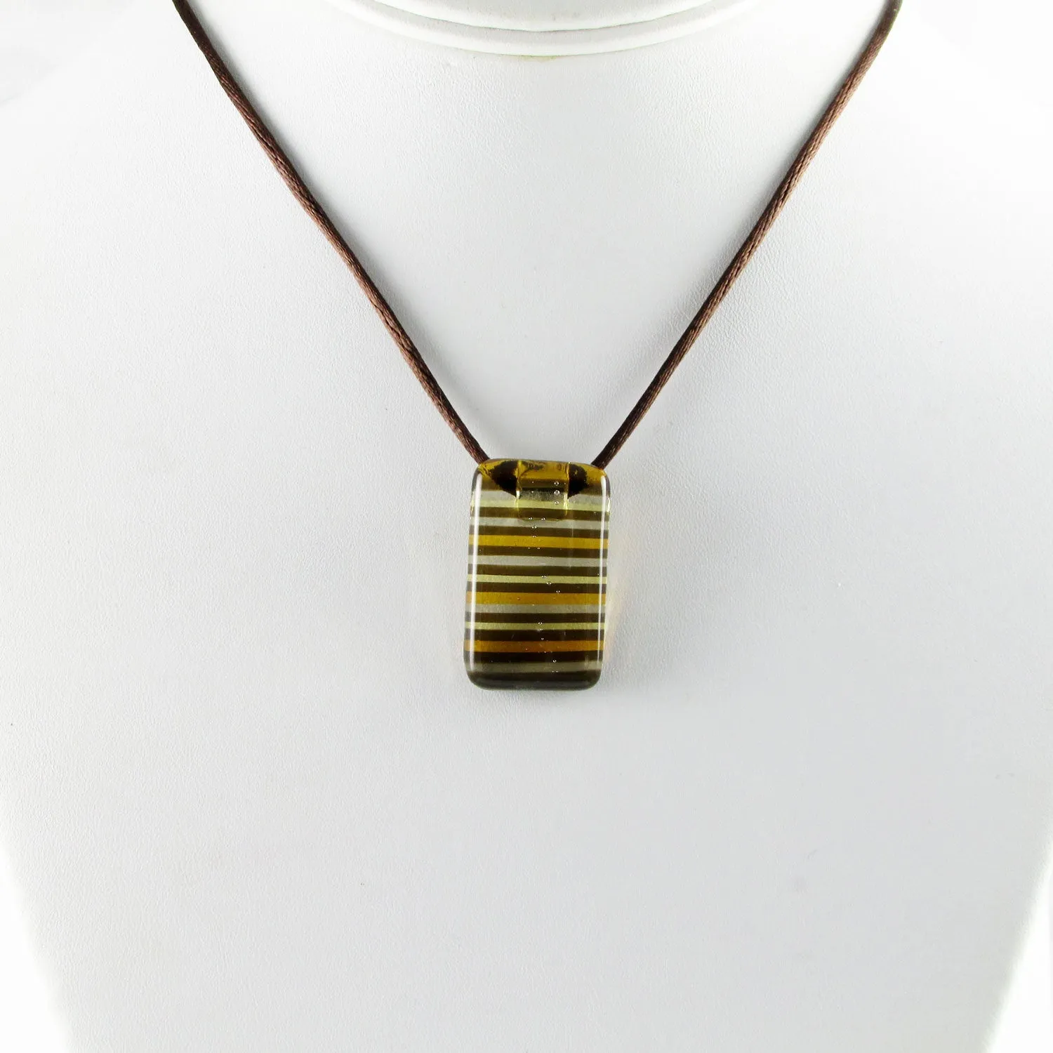 LGAN Mini Glass Pendant - Amber