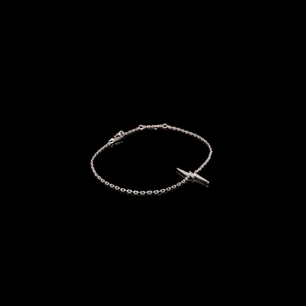 Lightning Round Diamond Bracelet