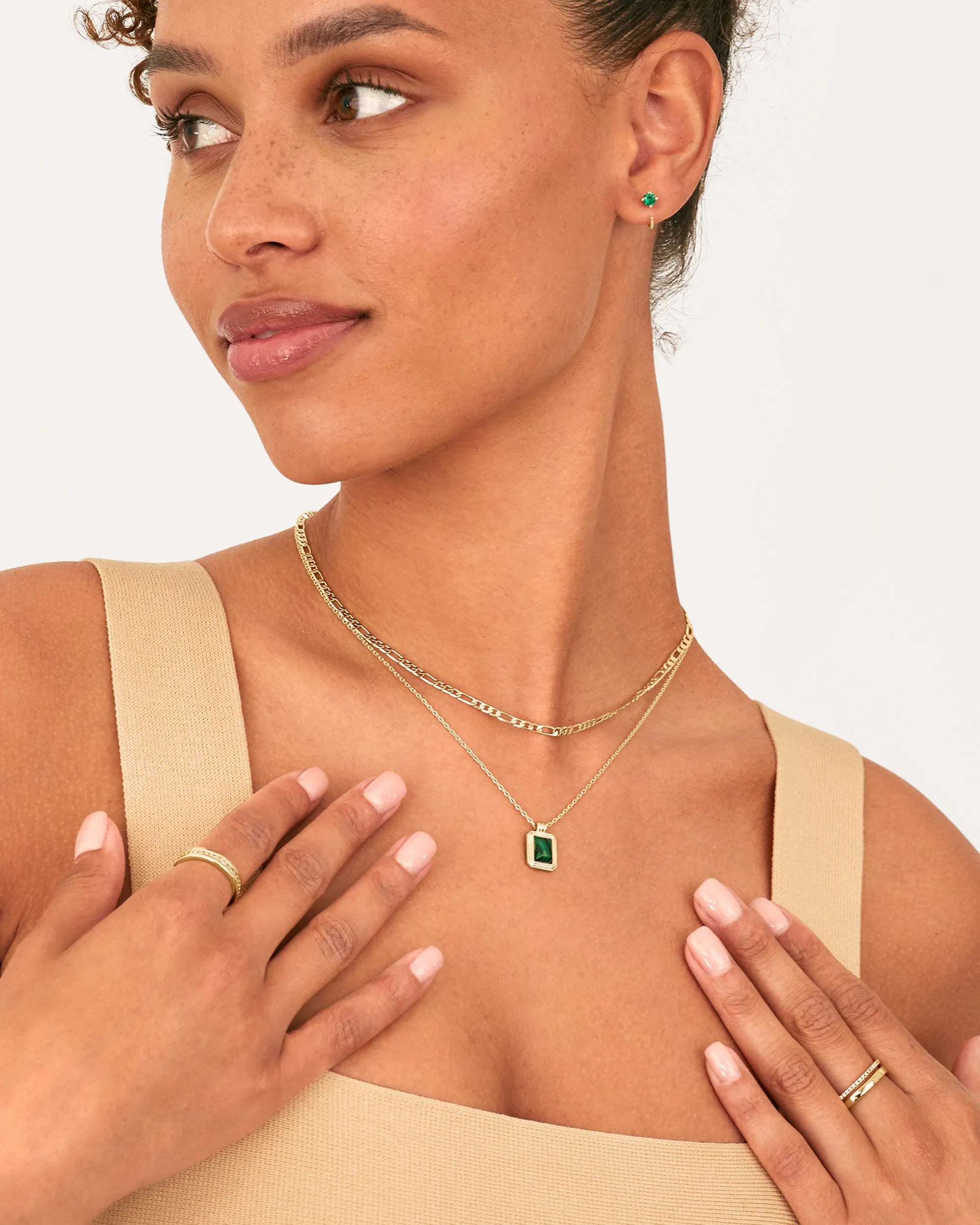 Malachite Layered Necklace