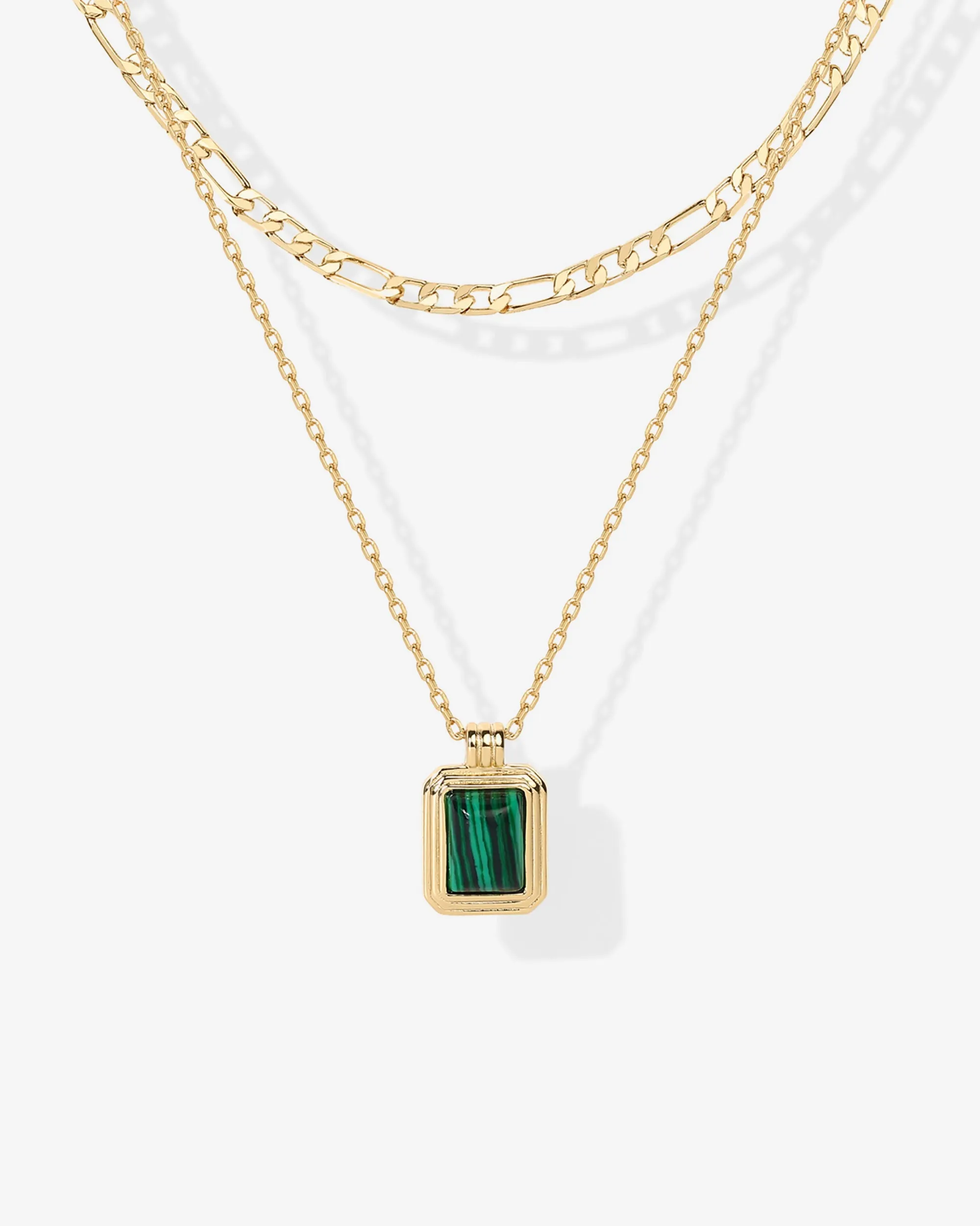 Malachite Layered Necklace