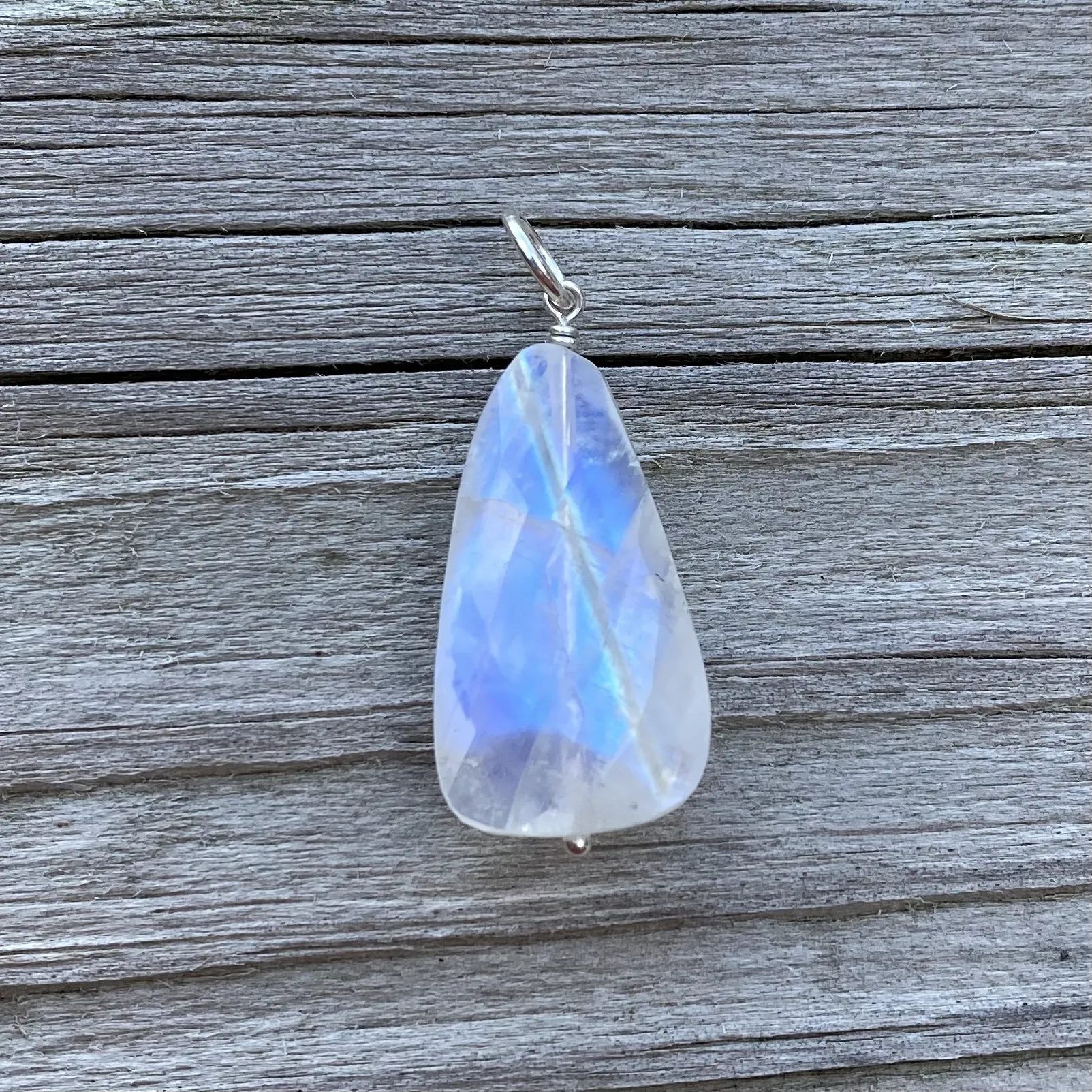 Medium Chunky Moonstone Pendant