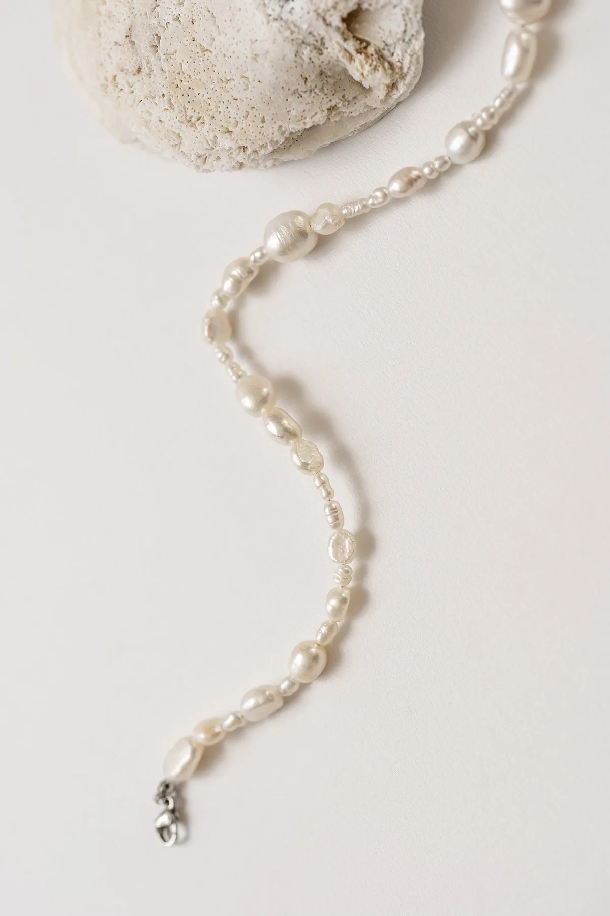 Mermaid freshwater pearl necklace