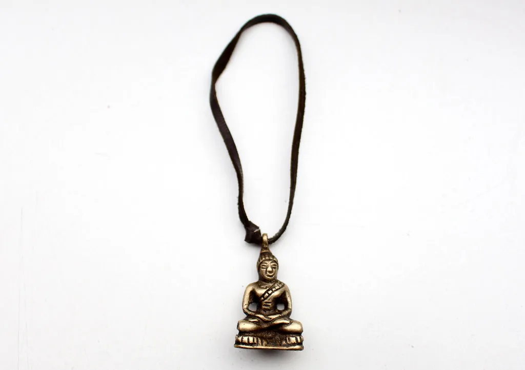 Mini Brass Buddha Locket Pendant