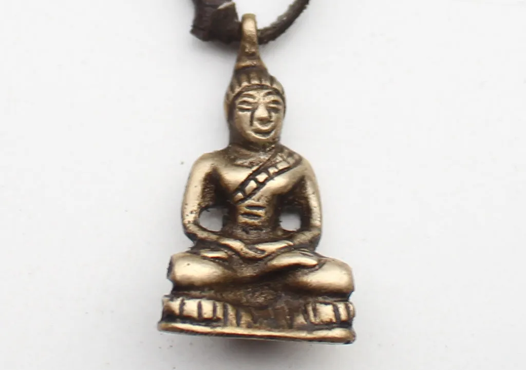 Mini Brass Buddha Locket Pendant