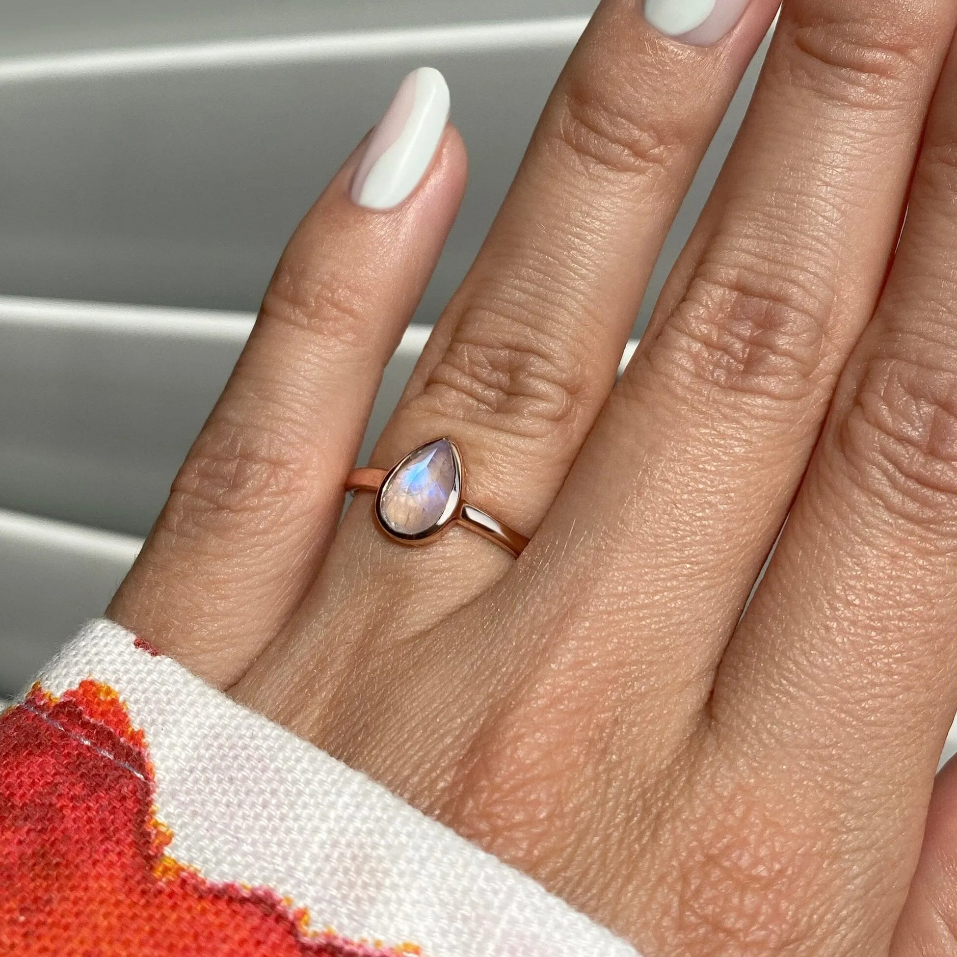 Moonstone Ring - Skin Kiss