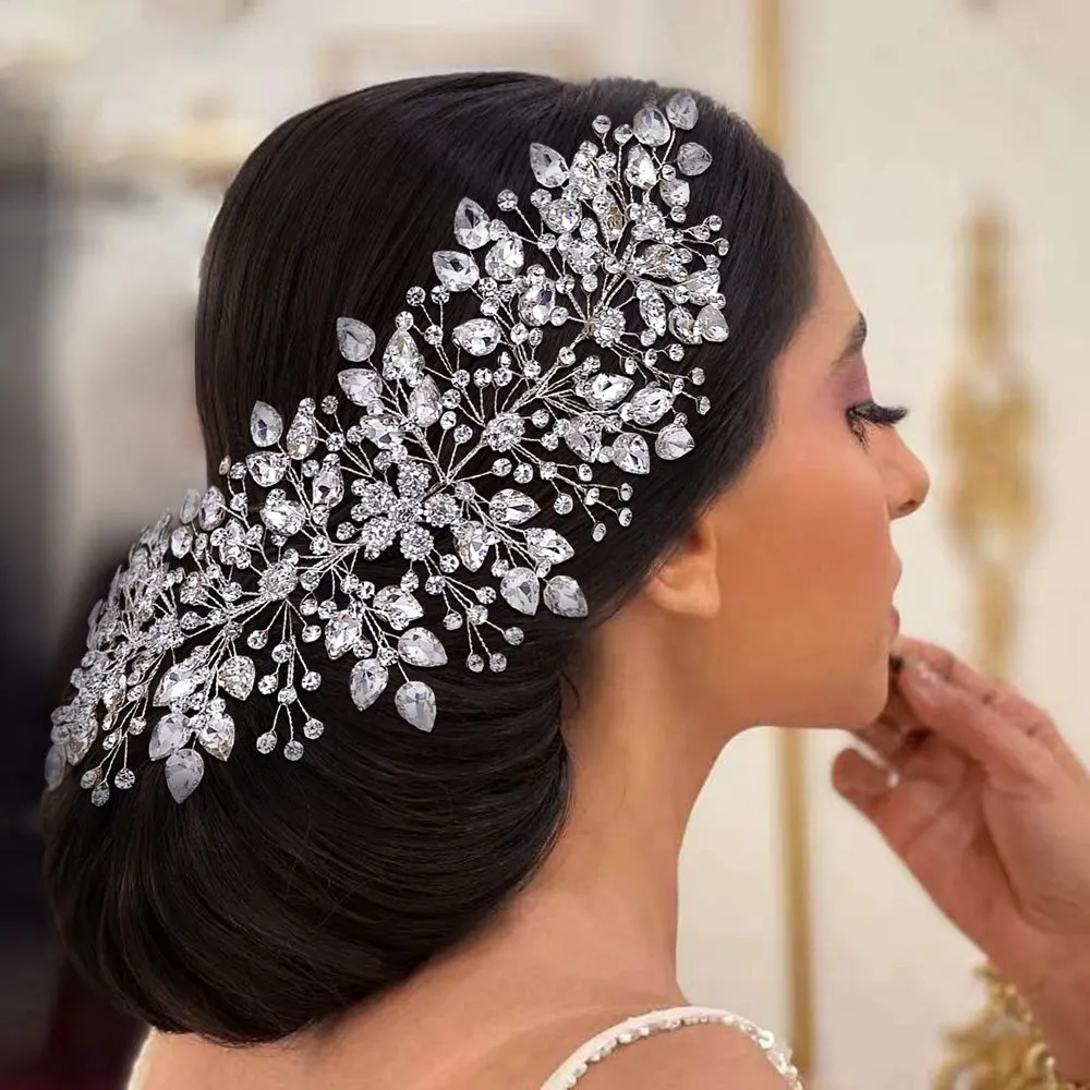 Party-Ready Rhinestone Bridal Headband