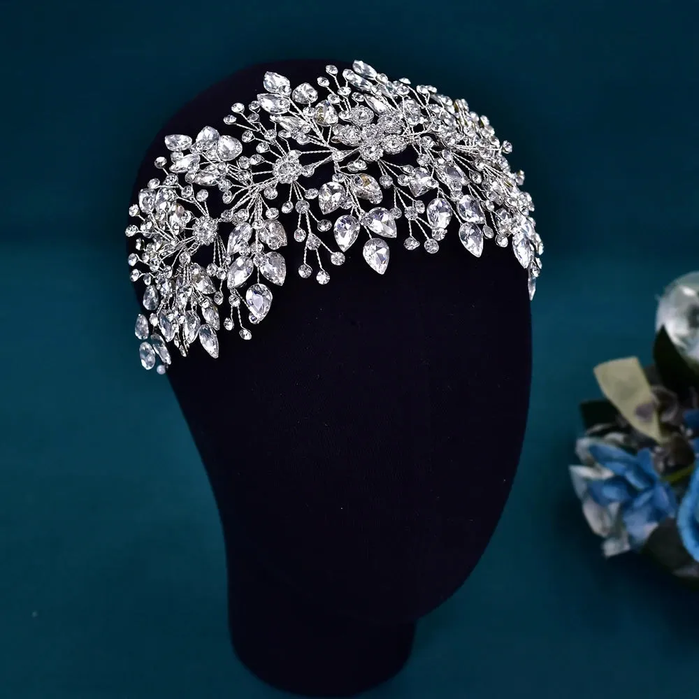 Party-Ready Rhinestone Bridal Headband