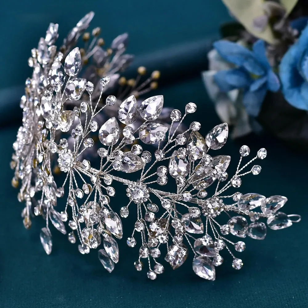 Party-Ready Rhinestone Bridal Headband