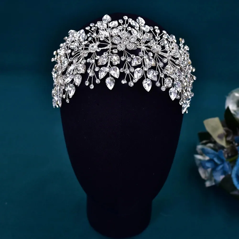 Party-Ready Rhinestone Bridal Headband