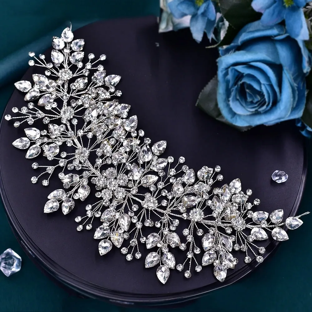 Party-Ready Rhinestone Bridal Headband