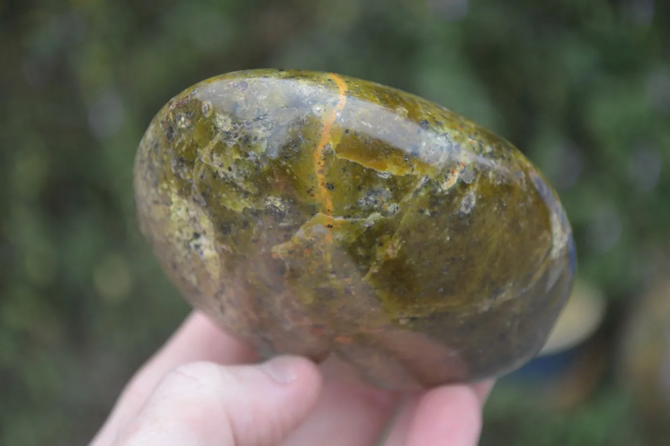 Polished Green Opal Standing Free Forms  x 2 From Madagascar