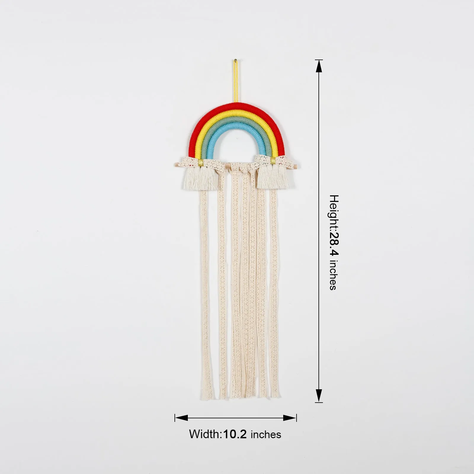 Rainbow Hairpin Display Storage Wall Decoration For Children's room