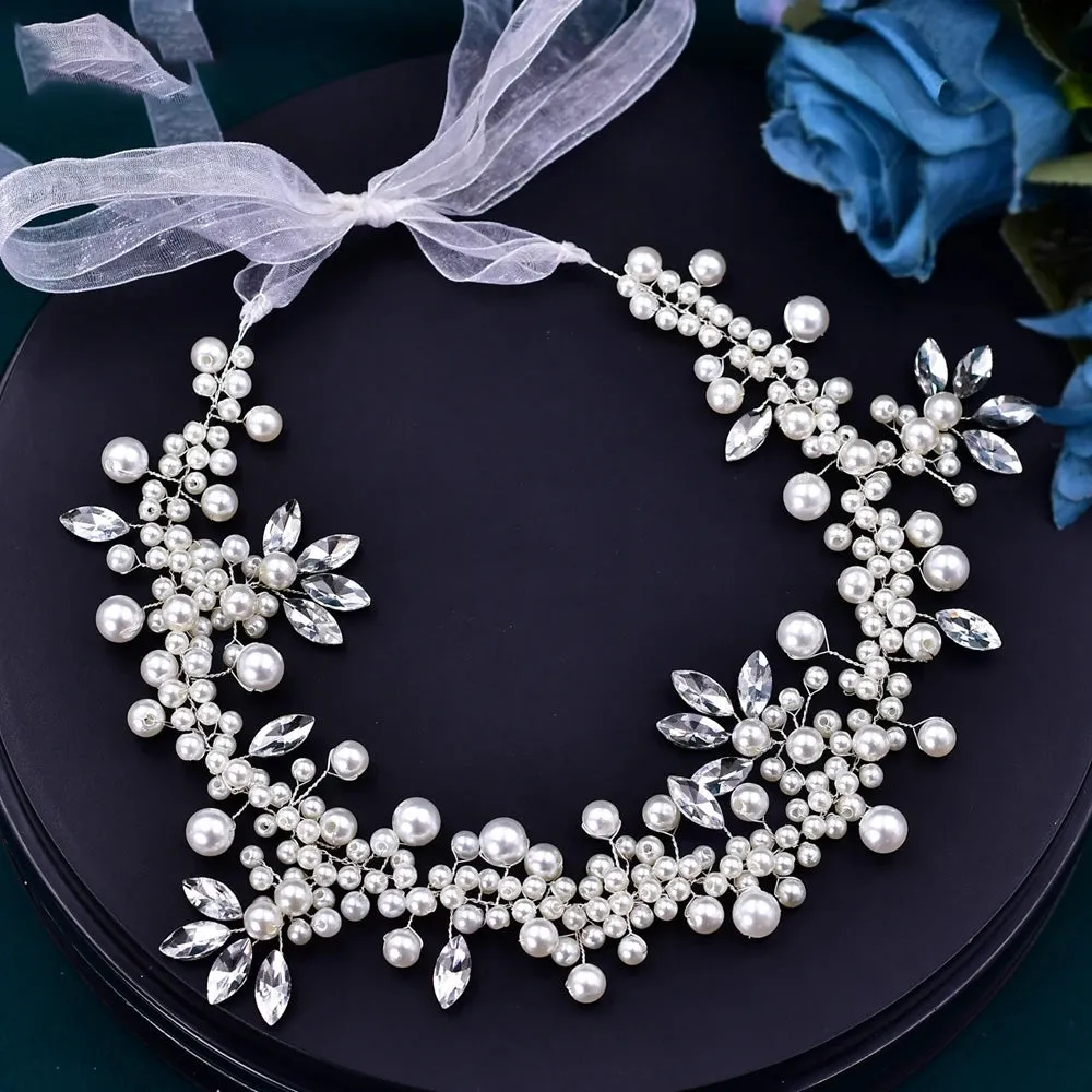 Rhinestone Bridal Headband: Elegant Wedding Hair Accessory